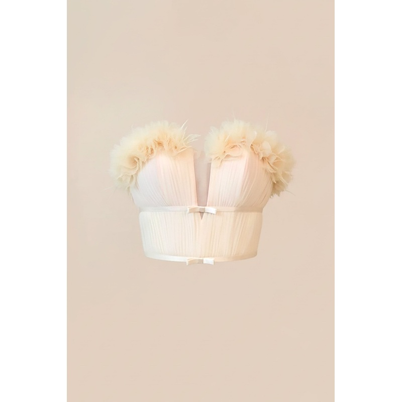 Diaveriale Corset Top (Cream) XS Cream