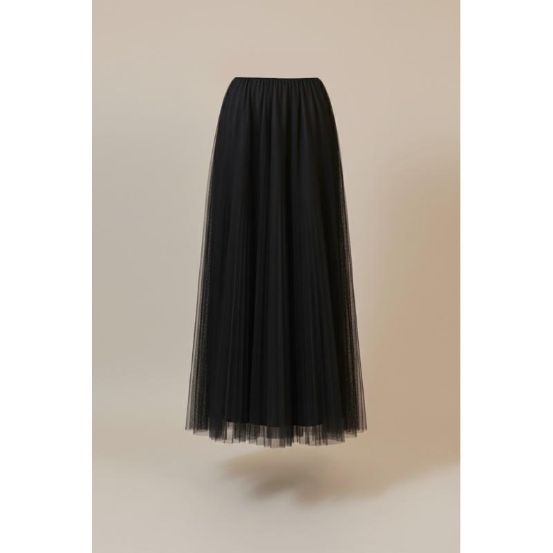 Diaveriale Tulle Skirt (Black) XS Black