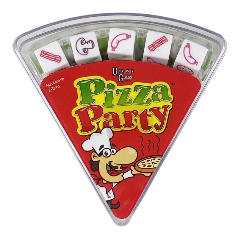 University Games Pizza Party Game One One Size