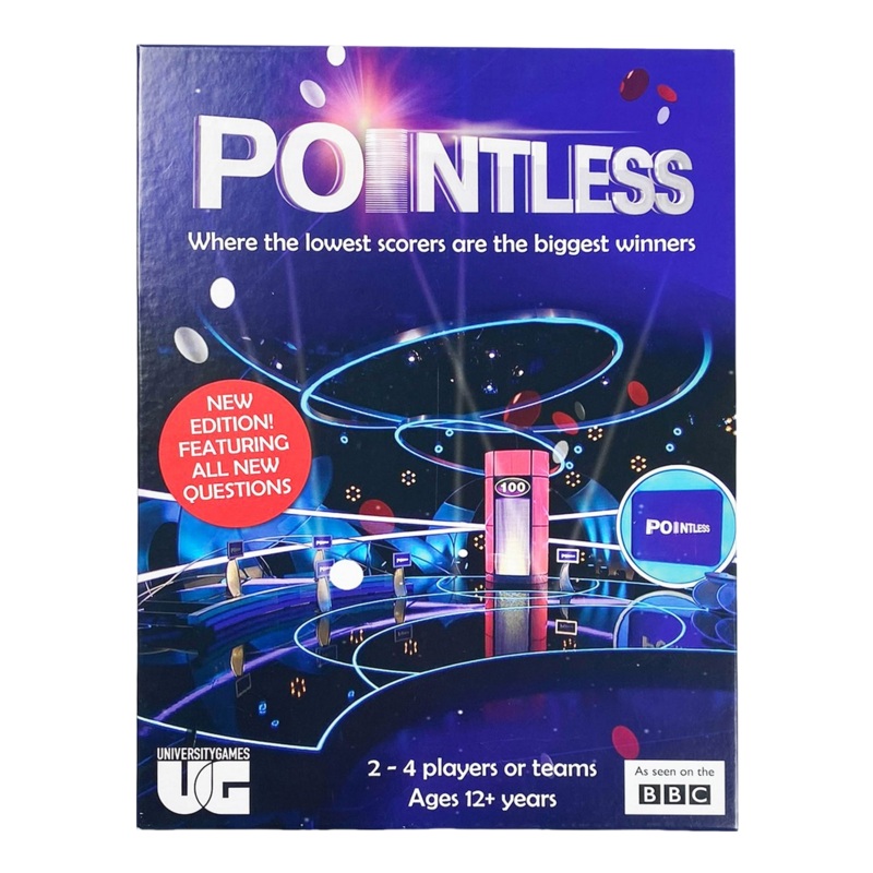 University Games Pointless Board Game One One Size
