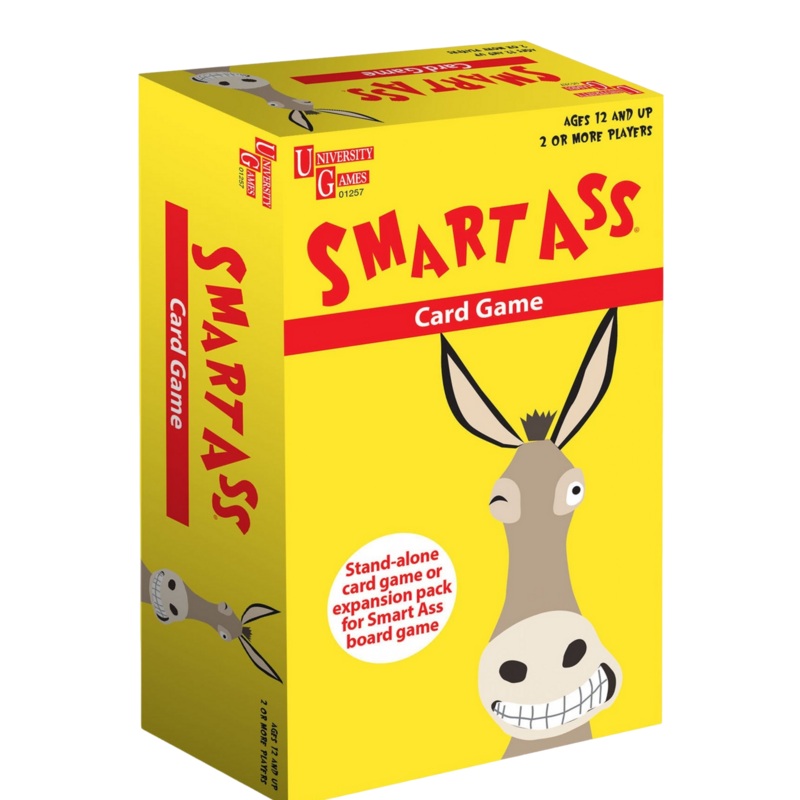 University Games Smart Ass Card Game One One Size