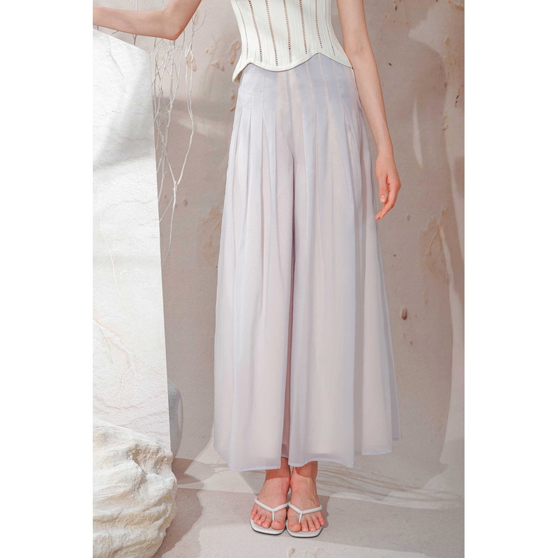 BACKORDER Darz Organza Pants (Mauve) XS Mauve