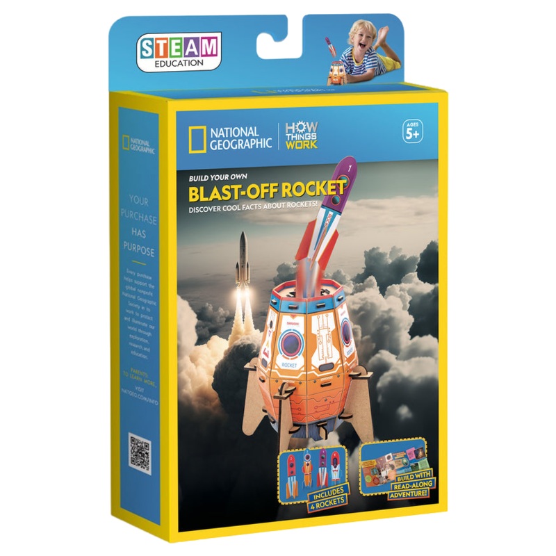 University Games Blast Off Rocket – How Things Work Multi One Size