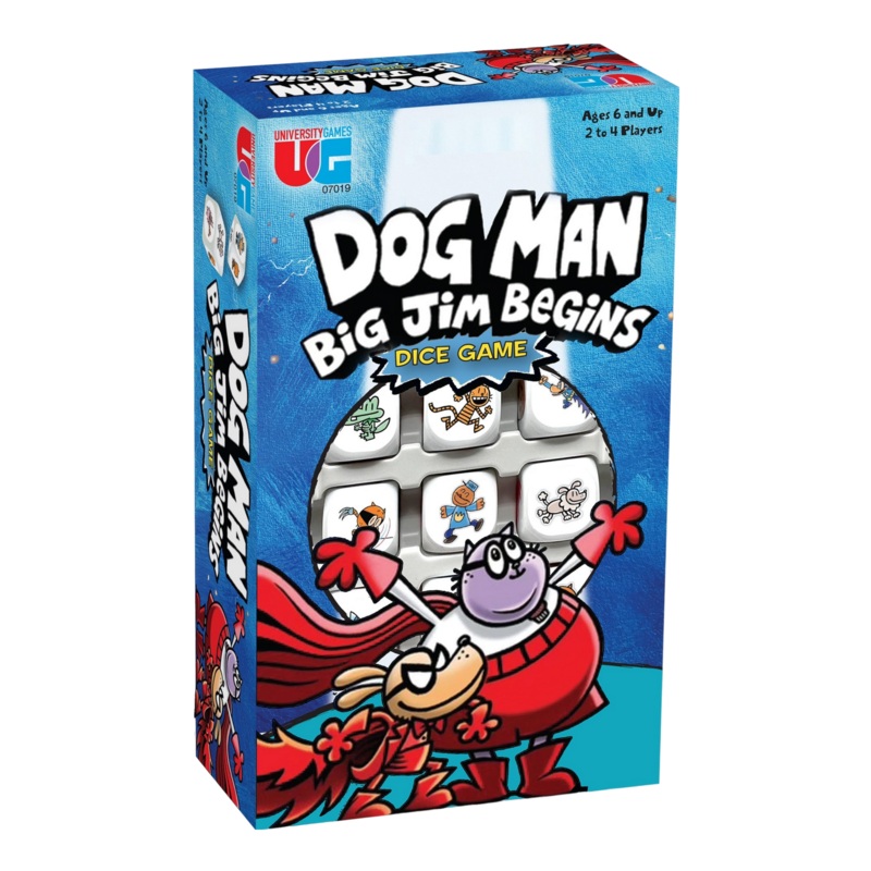 University Games Dog Man Big Jim Begins Dice Game Multi One Size