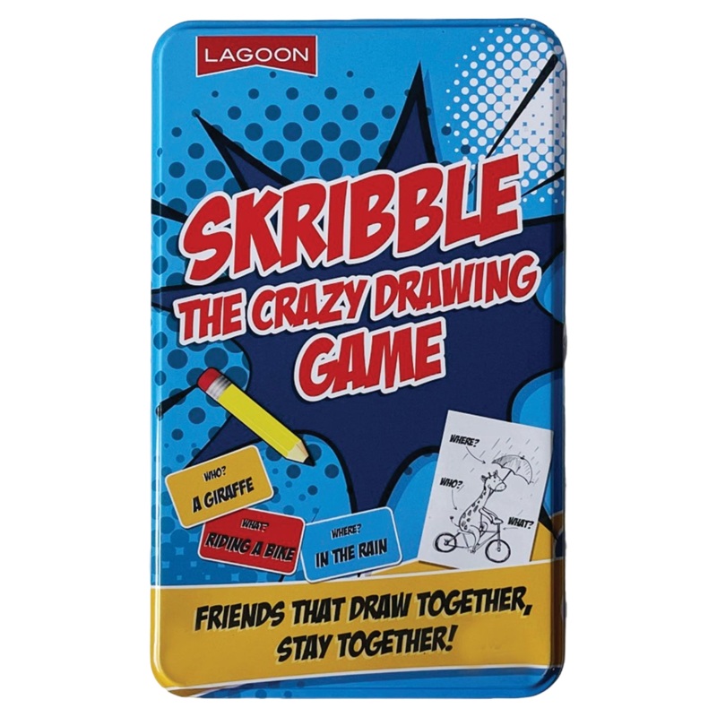 University Games Skribble Tin Multi One Size