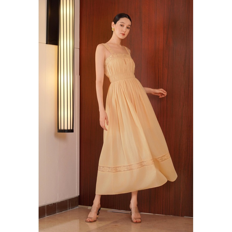 Delearis Dress (Yellow) XS Yellow