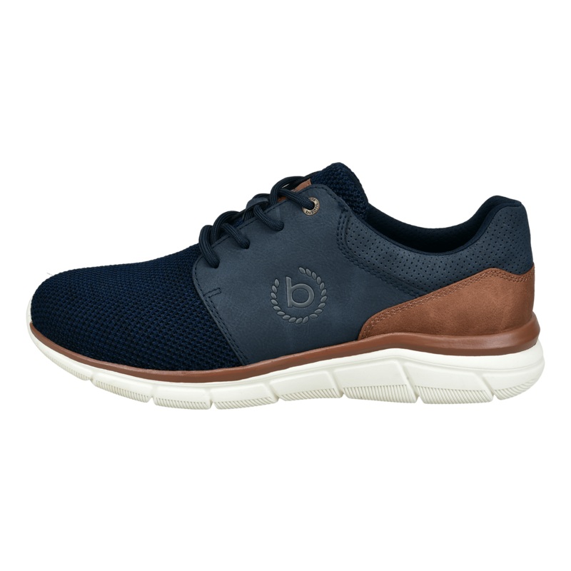 Bugatti Soa Lace Up Trainer Dark Blue 41