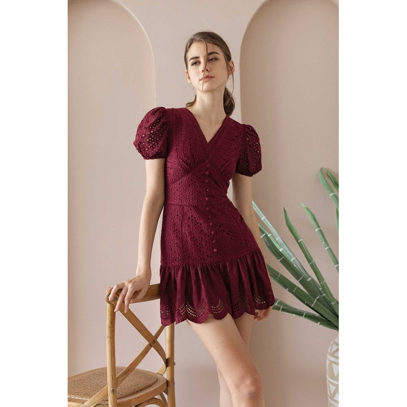 Damieglene (Maroon) XS Maroon