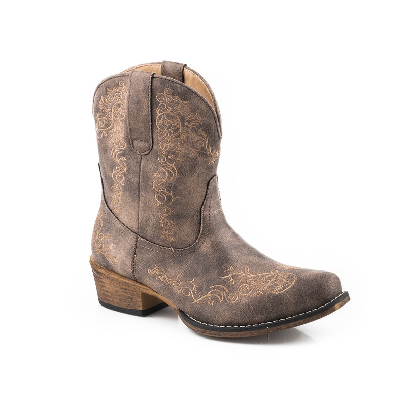 Womens Brown Vintage Faux Leather 5 R