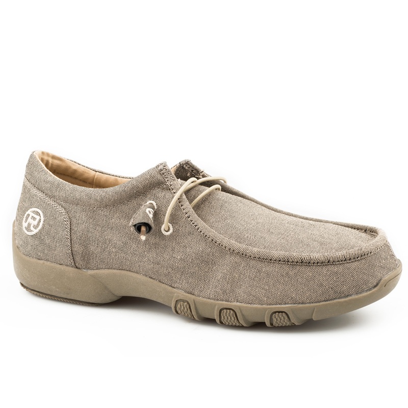 Womens Tan Stretch Fabric 5 R