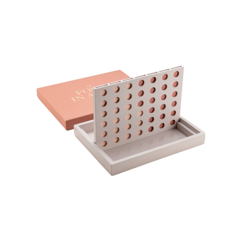 Printworks Classic Four In A Row Light Pink/Grey One Size