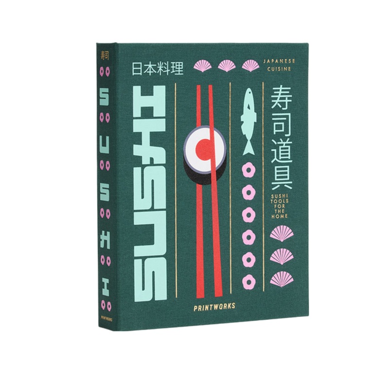 Printworks The Essentials Sushi Tools Green One Size