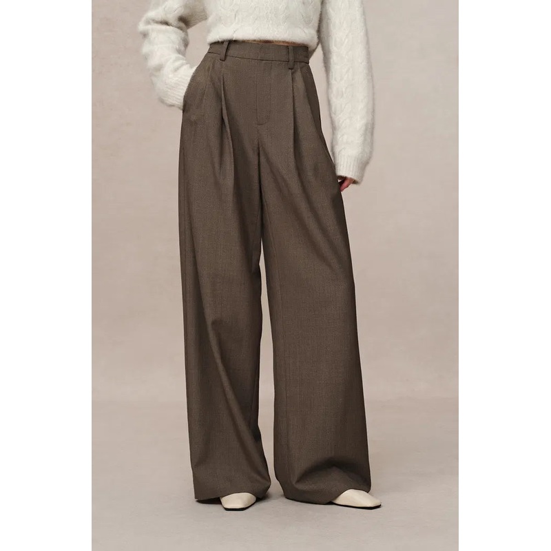 Tolerate Hand Sewn Trousers in Lightweight Wool Blend XS