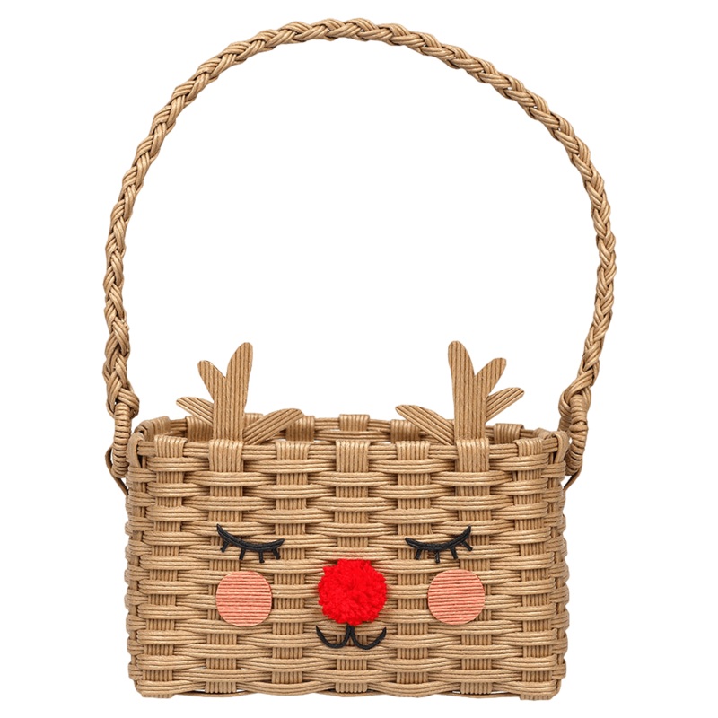Craft with Santa Reindeer Basket One One