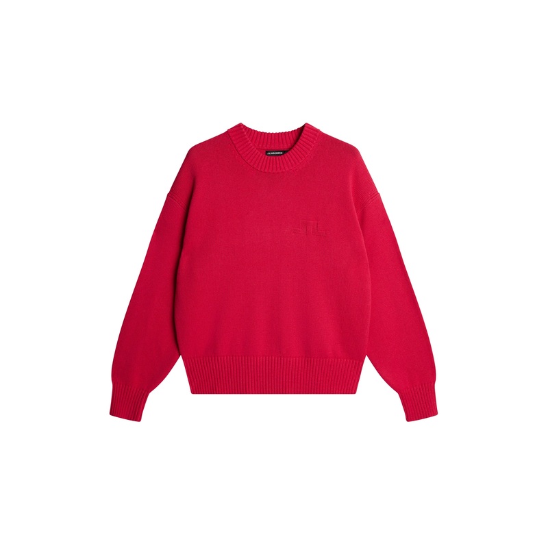 Eddy Cotton Wool Crew Neck / Azalea Azalea L