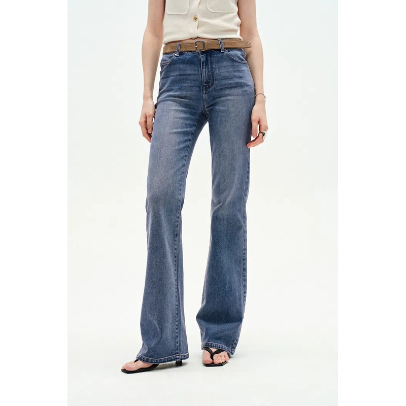 Emma Bootcut Jeans in Stretchy Denim XS