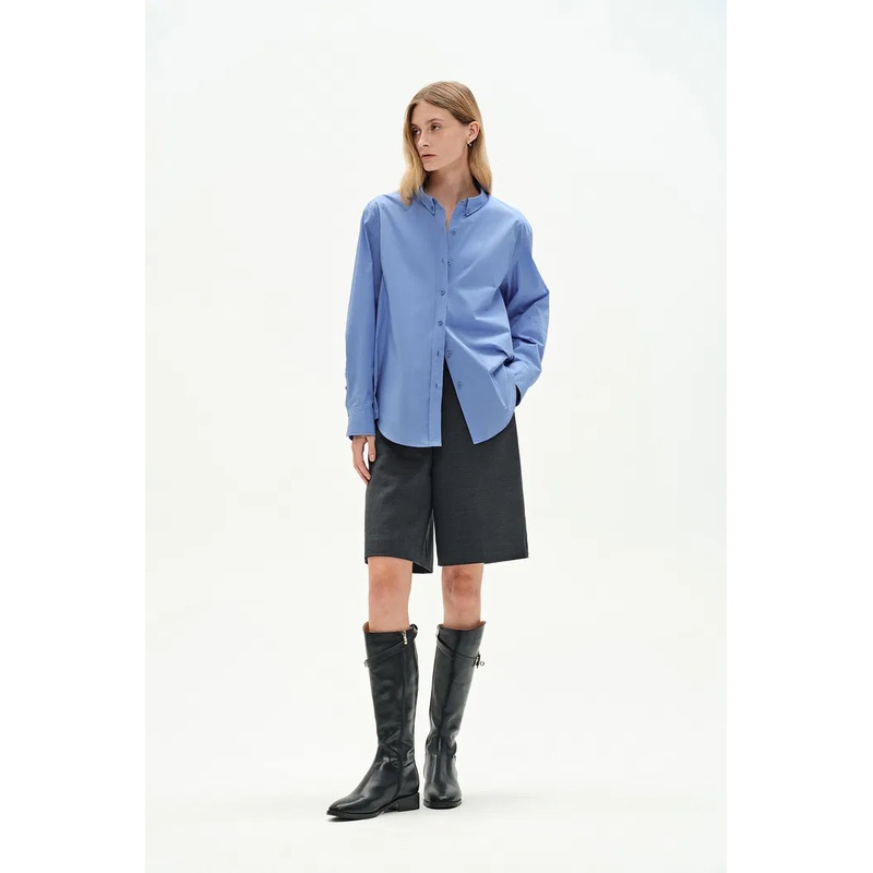 Freya Fitted Shirt in Premium Cotton XS