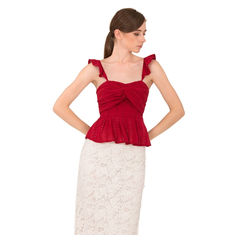 Dahuw Top (Red) XS Red