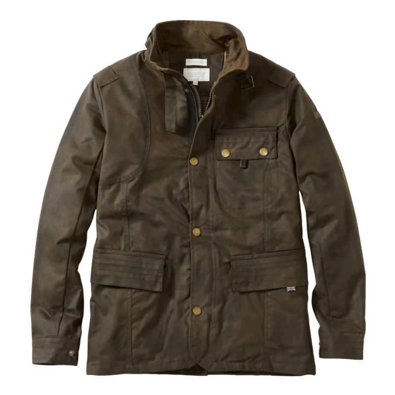 Peregrine Bexley Wax Coat Brown Medium