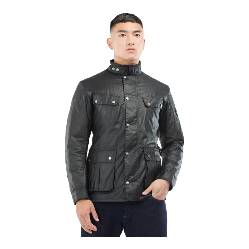 Barbour International Tourer Duke Wax Black Medium