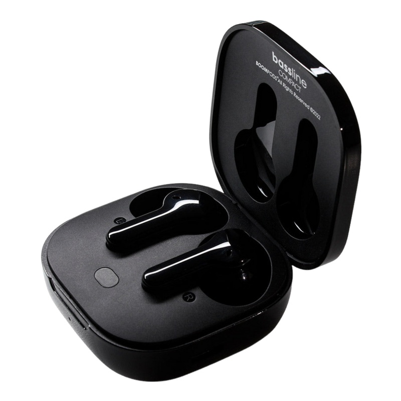 Boompods Bassline Compact Earbuds Black One Size