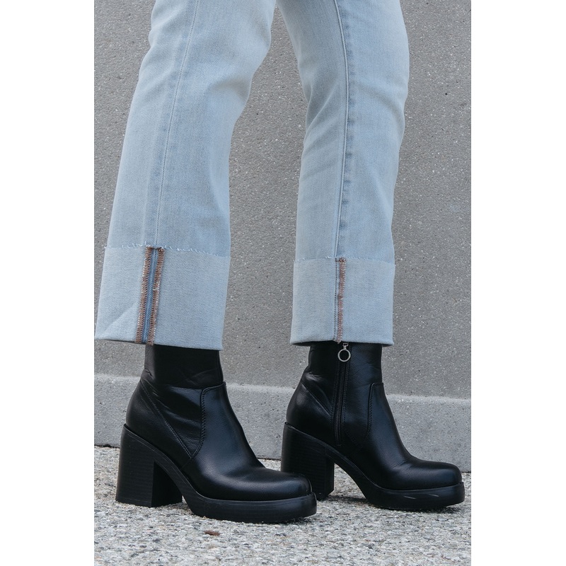 Chinese Laundry Groovy Black Heeled Ankle Boots – FINAL SALE 6