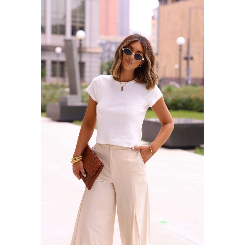 Everyday Essential White Tee Small