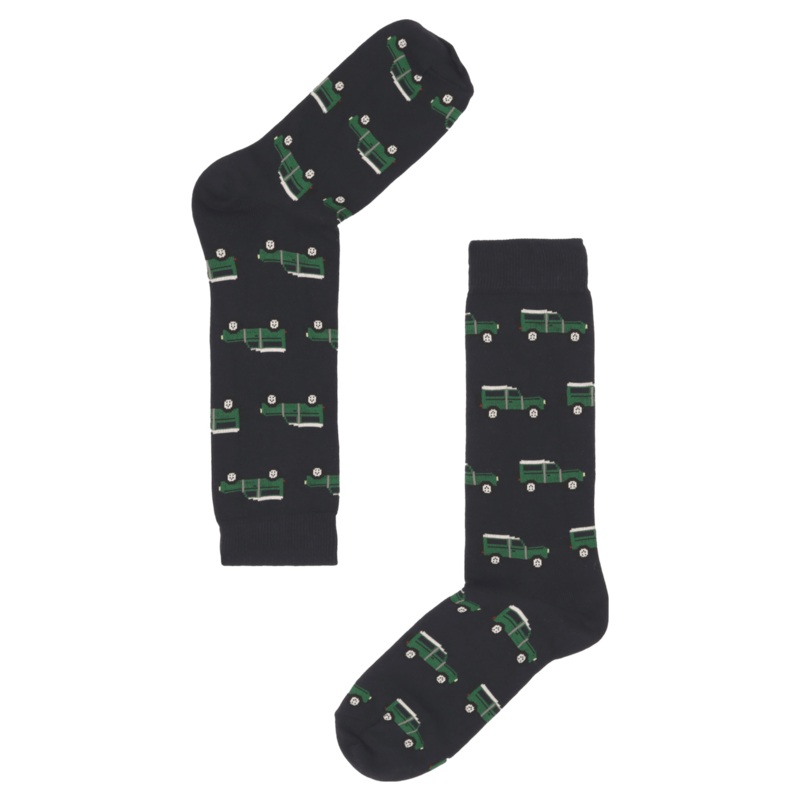 Golding 4X4 Socks Navy 7-12