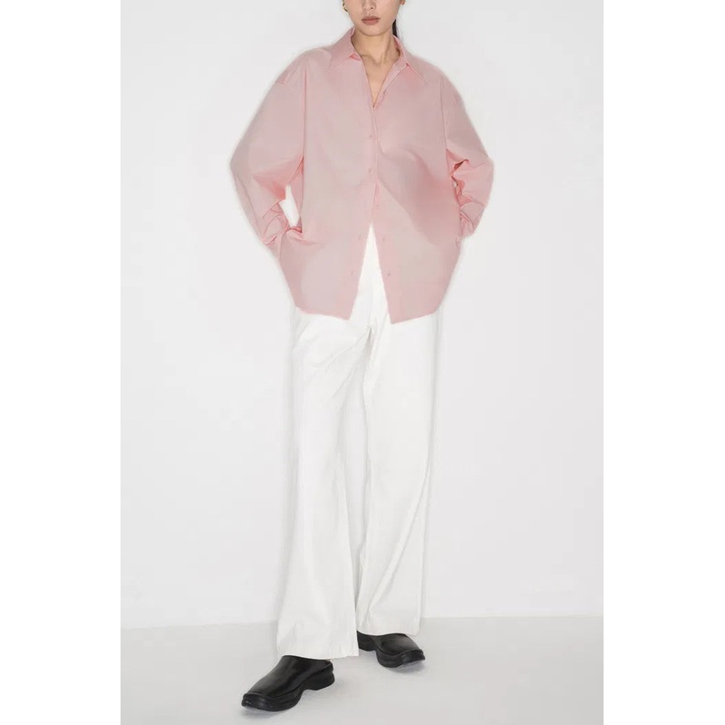 Hui Pink Shirt in Cotton XS