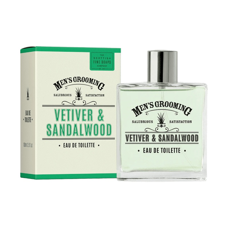 The Scottish Fine Soaps Company Vetiver & Sandalwood Eau De Toilette One One Size