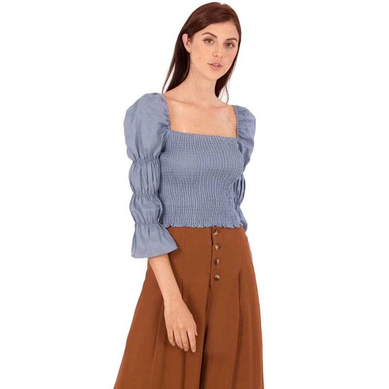 Darnifusi Top (Denim Blue) XS Denim Blue