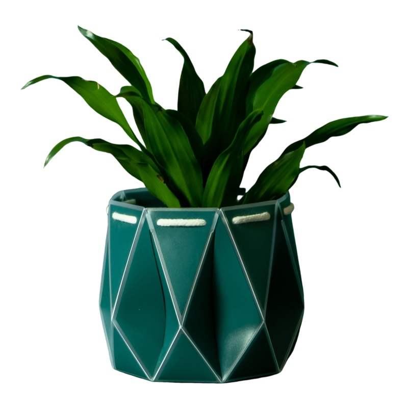 POTR 11cm Self Watering Pot Dark Teal One Size