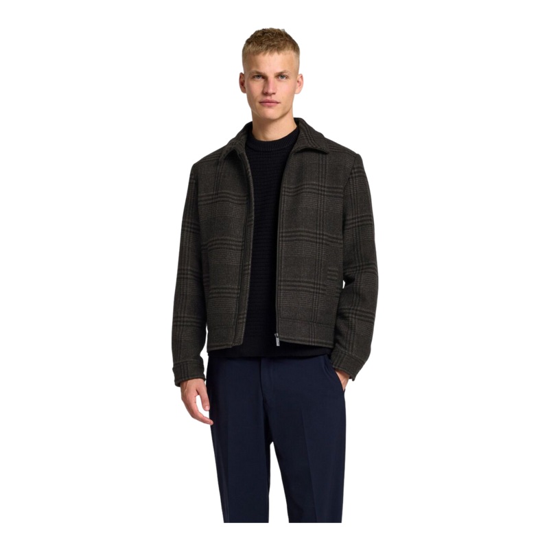 Selected New Filip Jacket Elephant Skin Small