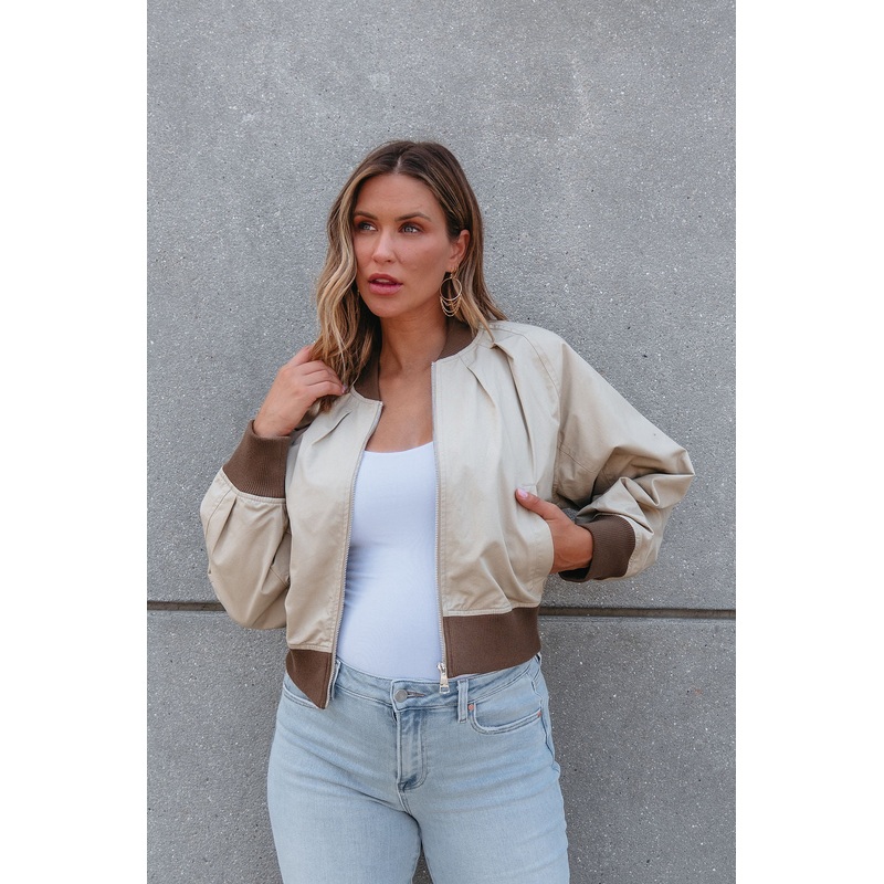 Steve Madden Bray Khaki Jacket Small