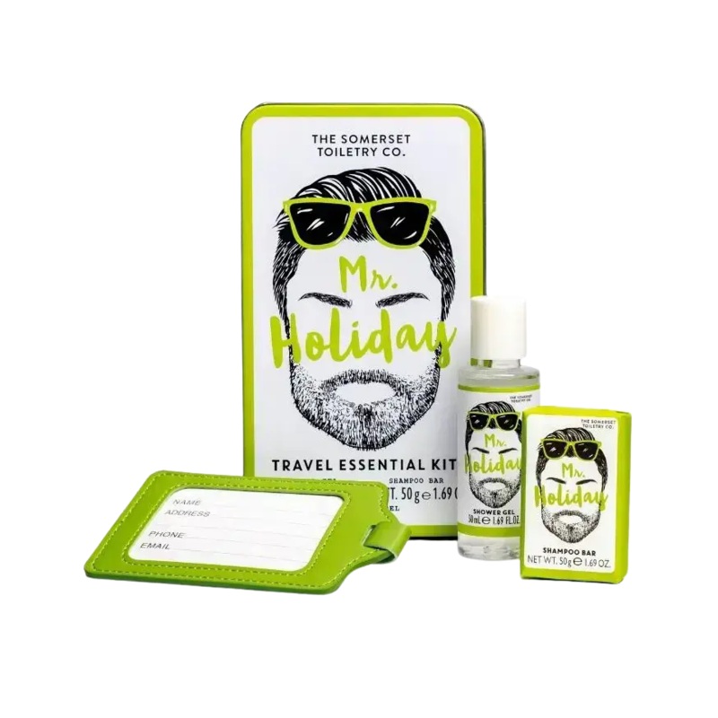 The Somerset Toiletry Co. Mr Holiday Hinoki and Birch Travel Essentials Kit Hinoki & Birch One Size