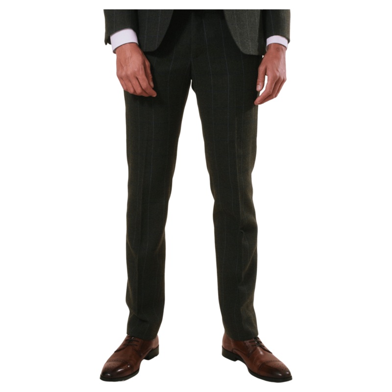 Antique Rogue Hooper Tweed Check Suit Trousers Green 30 Regular