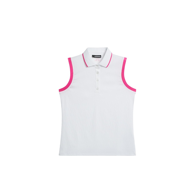 Lila Sleeveless Top / White White L