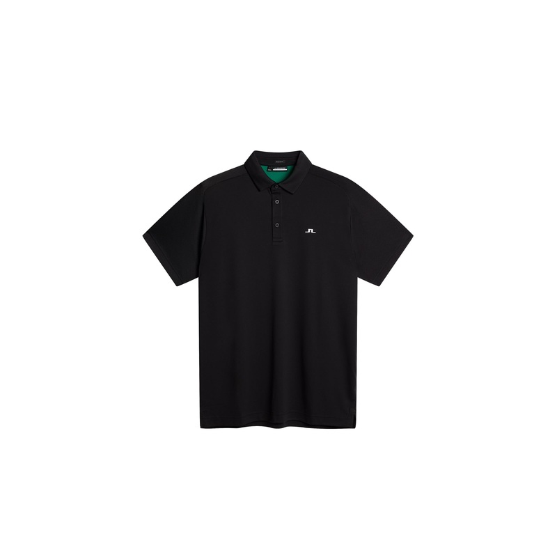 Rhodes Regular Fit Polo / Black Black L