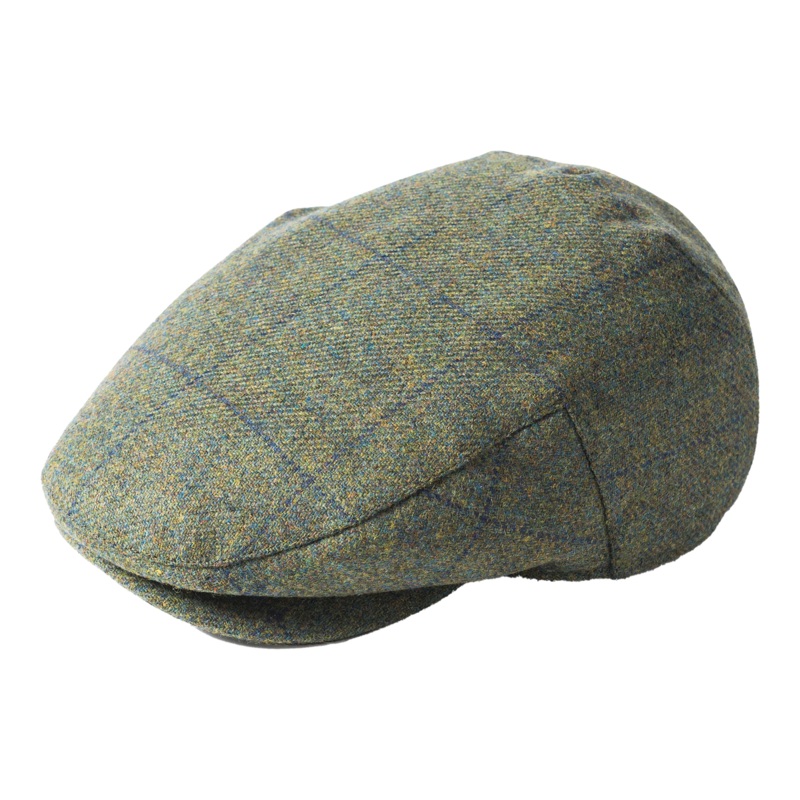 Failsworth Waterproof Flat Cap Green 6 7/8