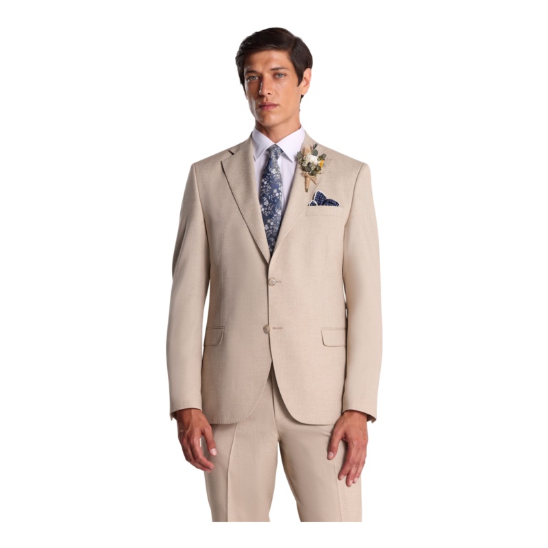 Benetti Albert Suit Jacket Stone 36 Regular