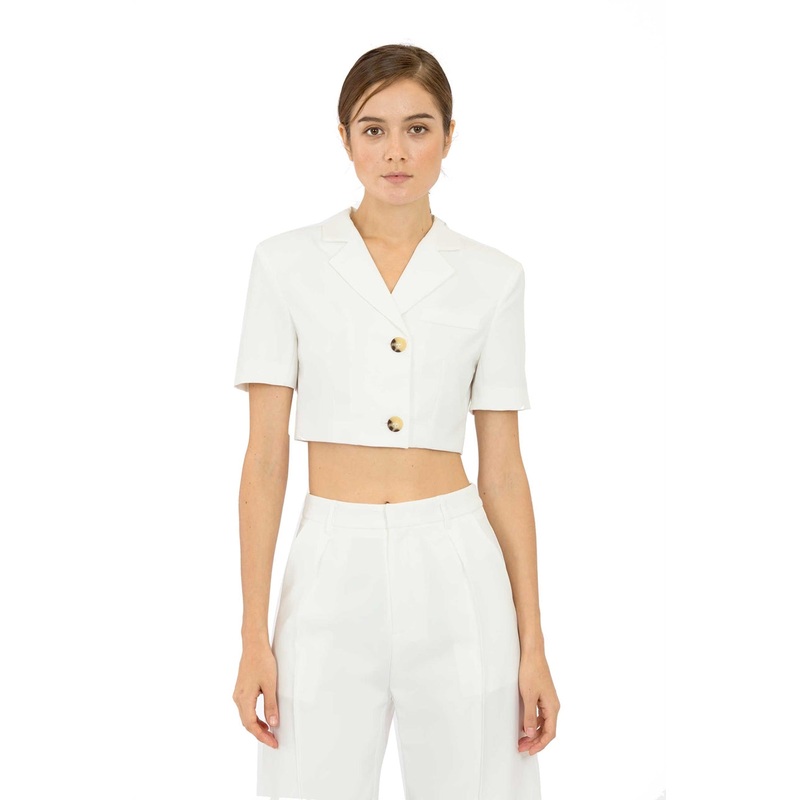 Dalientiq Top  (White) XS White