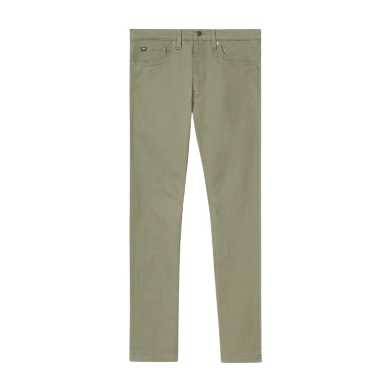 R. M. Williams Ramco Moleskin Straight fit Jeans for Men Olive 32 Regular