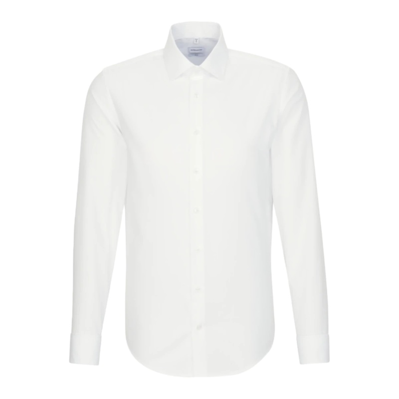 Seidensticker Poplin Regular Fit Shirt Ivory 14.5