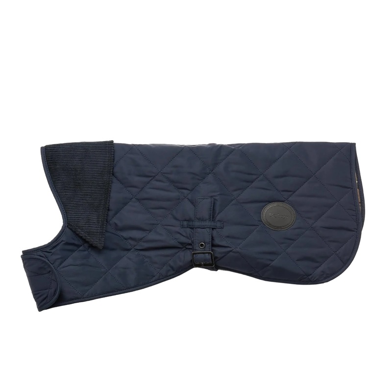 Barbour Quilted Dog Coat Navy Medium