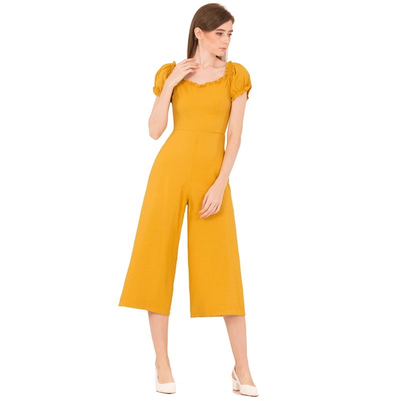 Dohafablar Jumpsuit (Mustard) XS Mustard