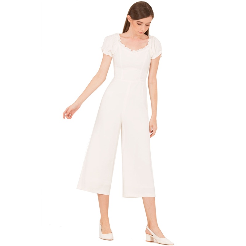 Dohafablar Jumpsuit (White) XS White