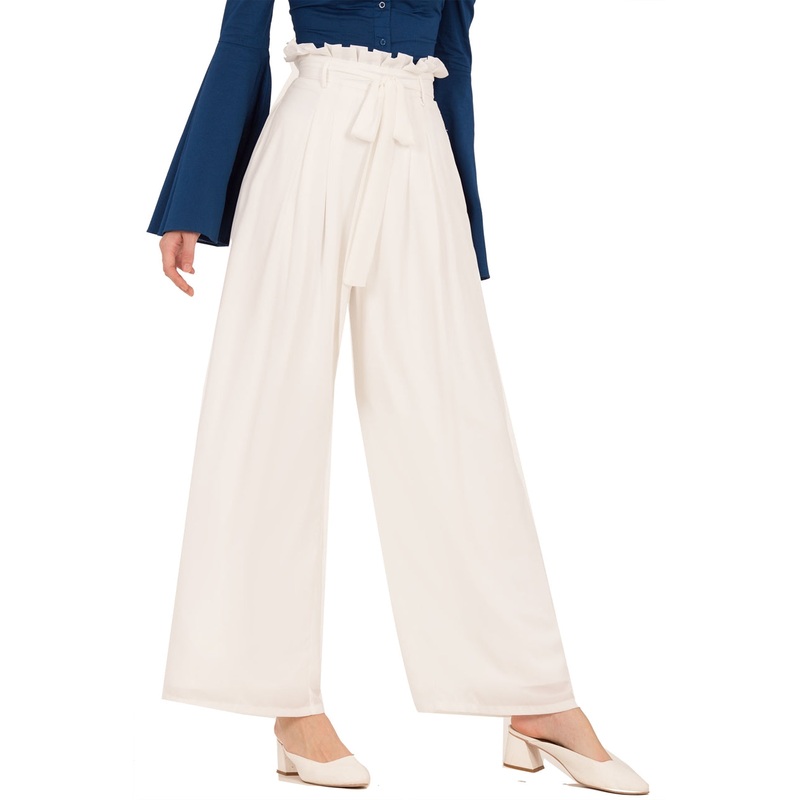 Dorhustuy Pants (White) XS White