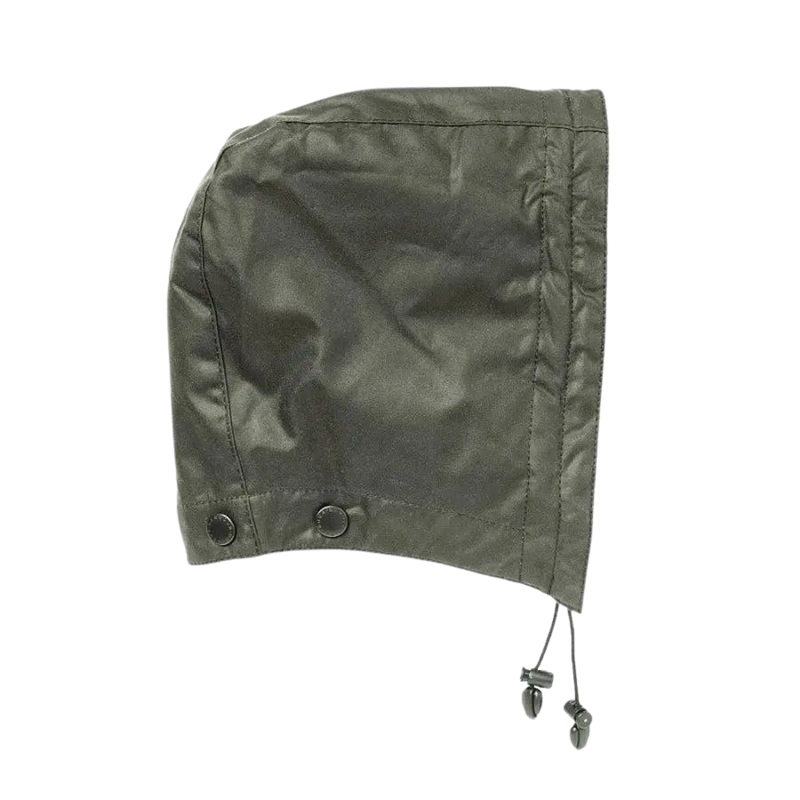 Barbour Waxed Cotton Hood in Sage Sage One Size