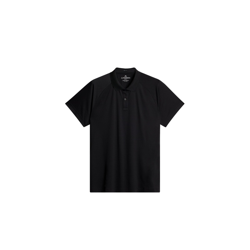 Sola Regular Fit Polo / Black Black L