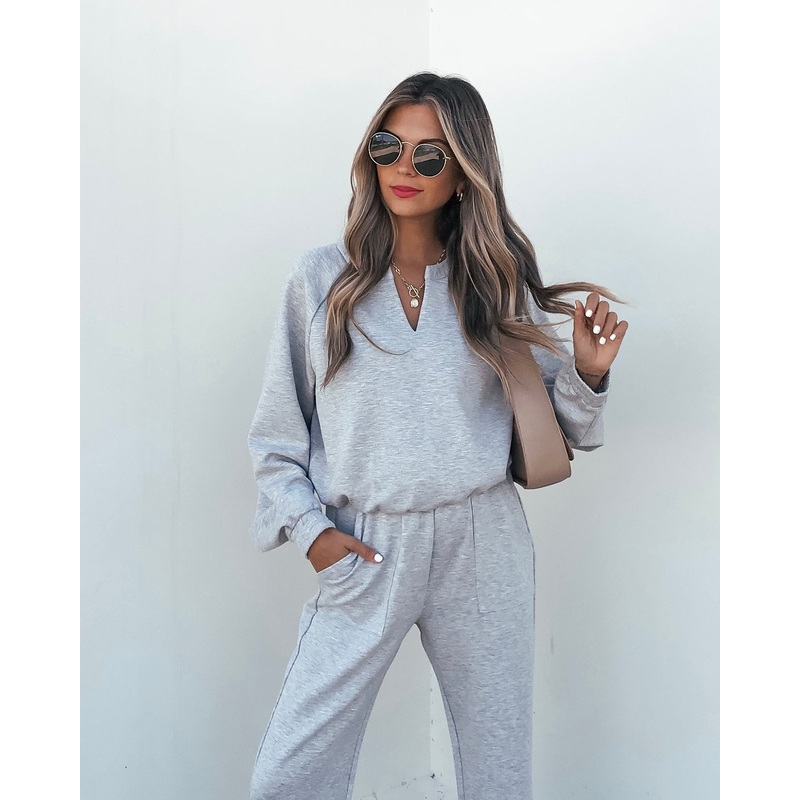 Stay Active Grey Lounge Sweatshirt Small